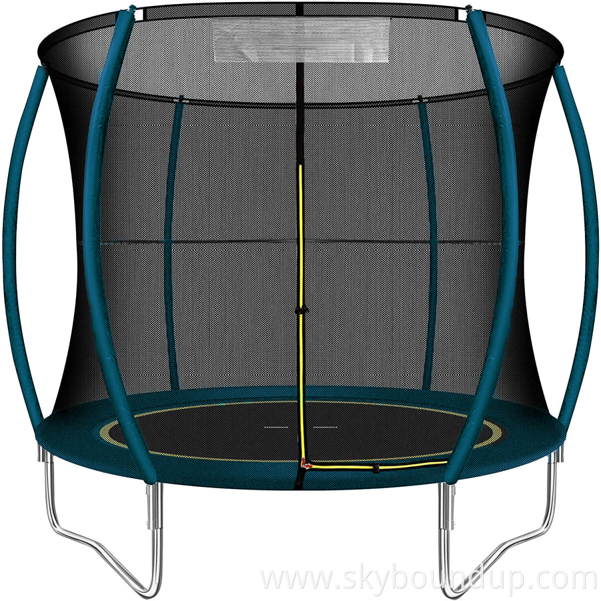 Inground Outdoor Trampoline with Enclosures for sale, Trampoline Park 10FT 12FT 14FT 15FT, bungee run trampoline for sale